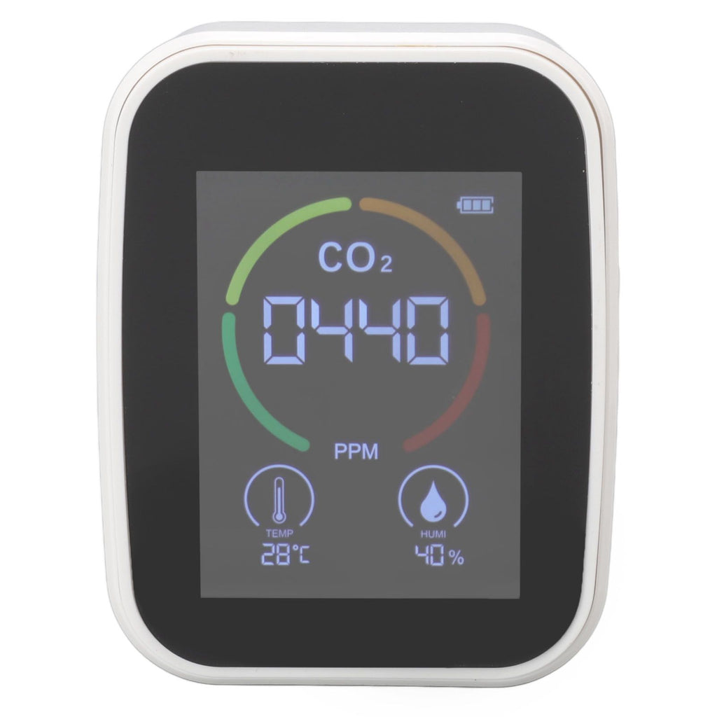 Indoor Air Quality Monitor – CO2, TVOC, Temperature & Humidity