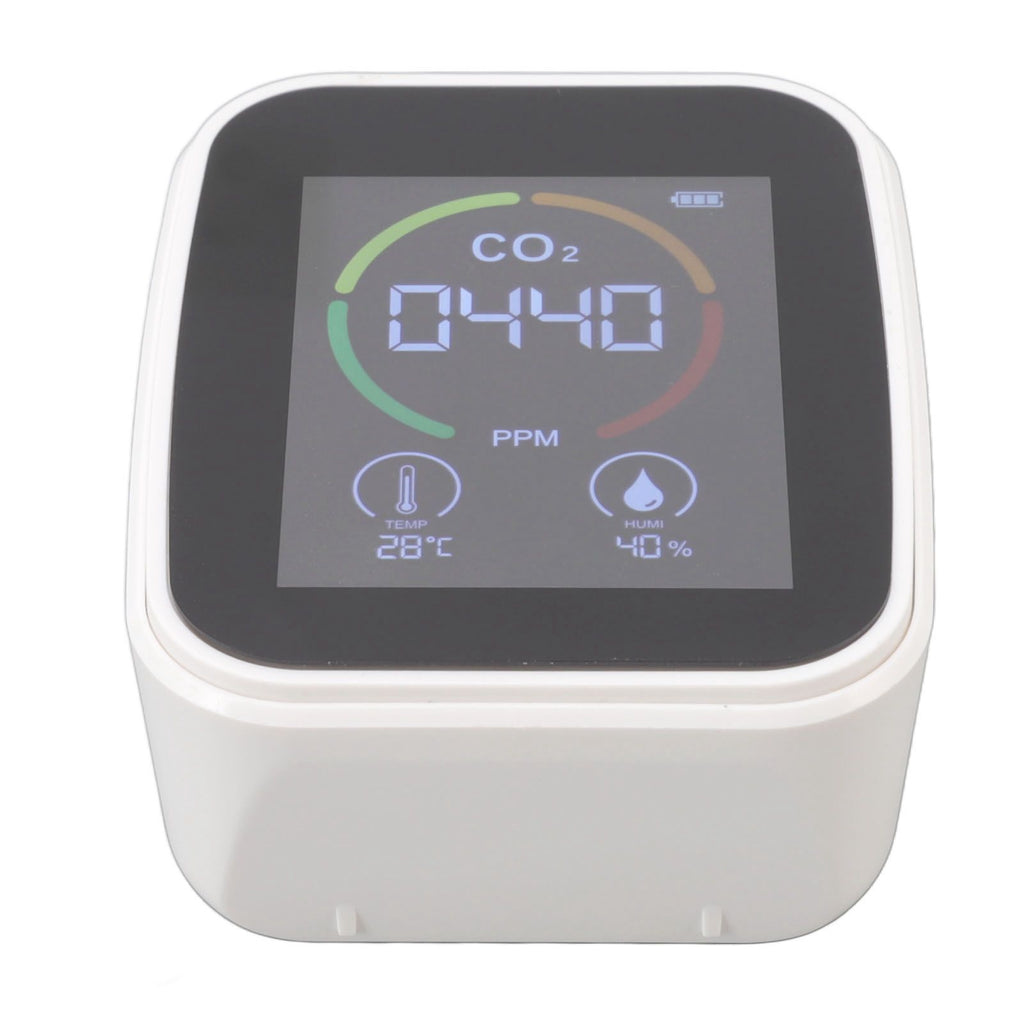 Indoor Air Quality Monitor – CO2, TVOC, Temperature & Humidity