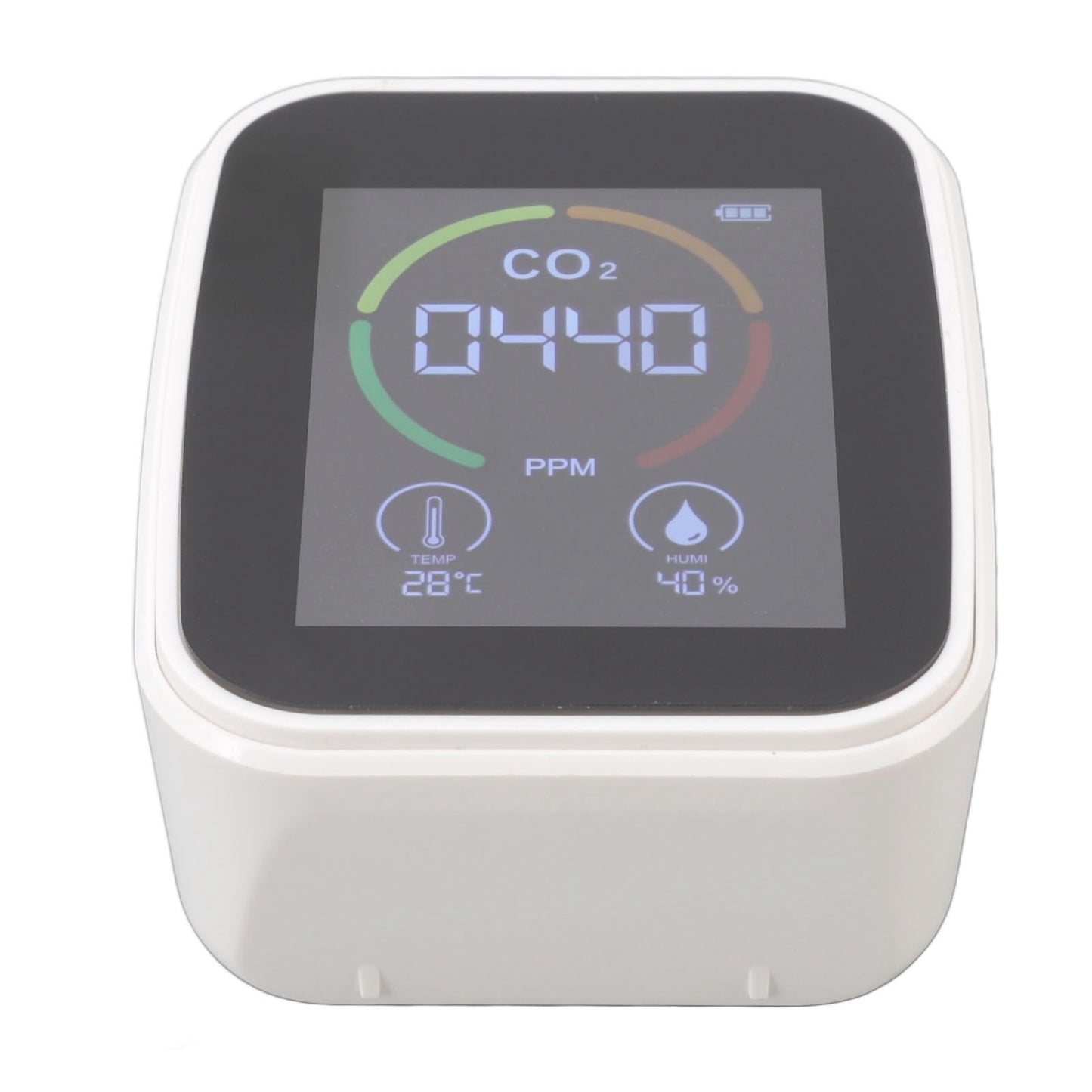 Indoor Air Quality Monitor – CO2, TVOC, Temperature & Humidity
