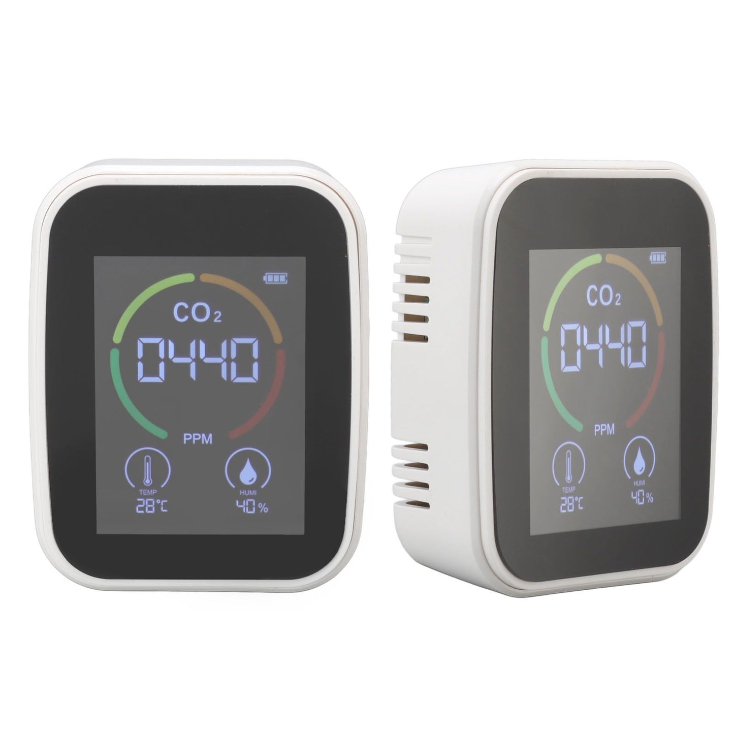 Indoor Air Quality Monitor – CO2, TVOC, Temperature & Humidity