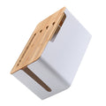 White Cable Management Box – Router, Power Board & Wire Organiser