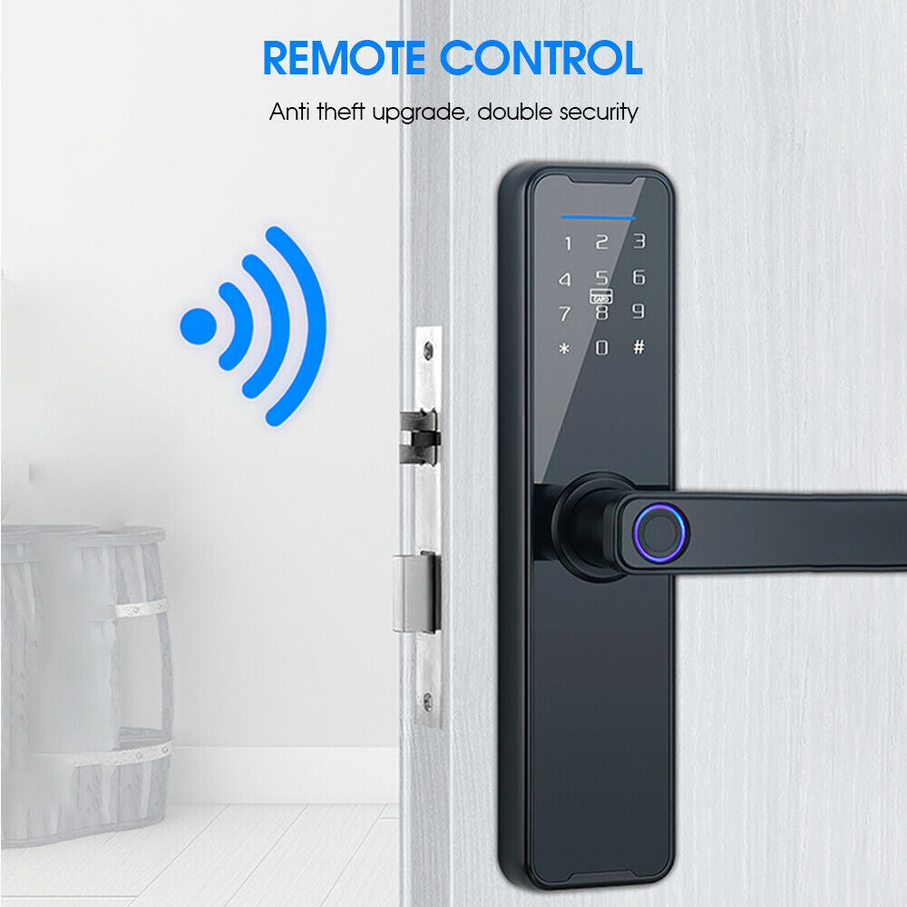Tuya Biometric Smart Door Lock – WiFi & Multi-Access