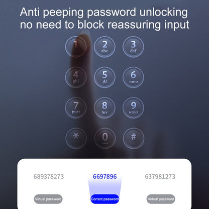 Tuya Biometric Smart Door Lock – WiFi & Multi-Access