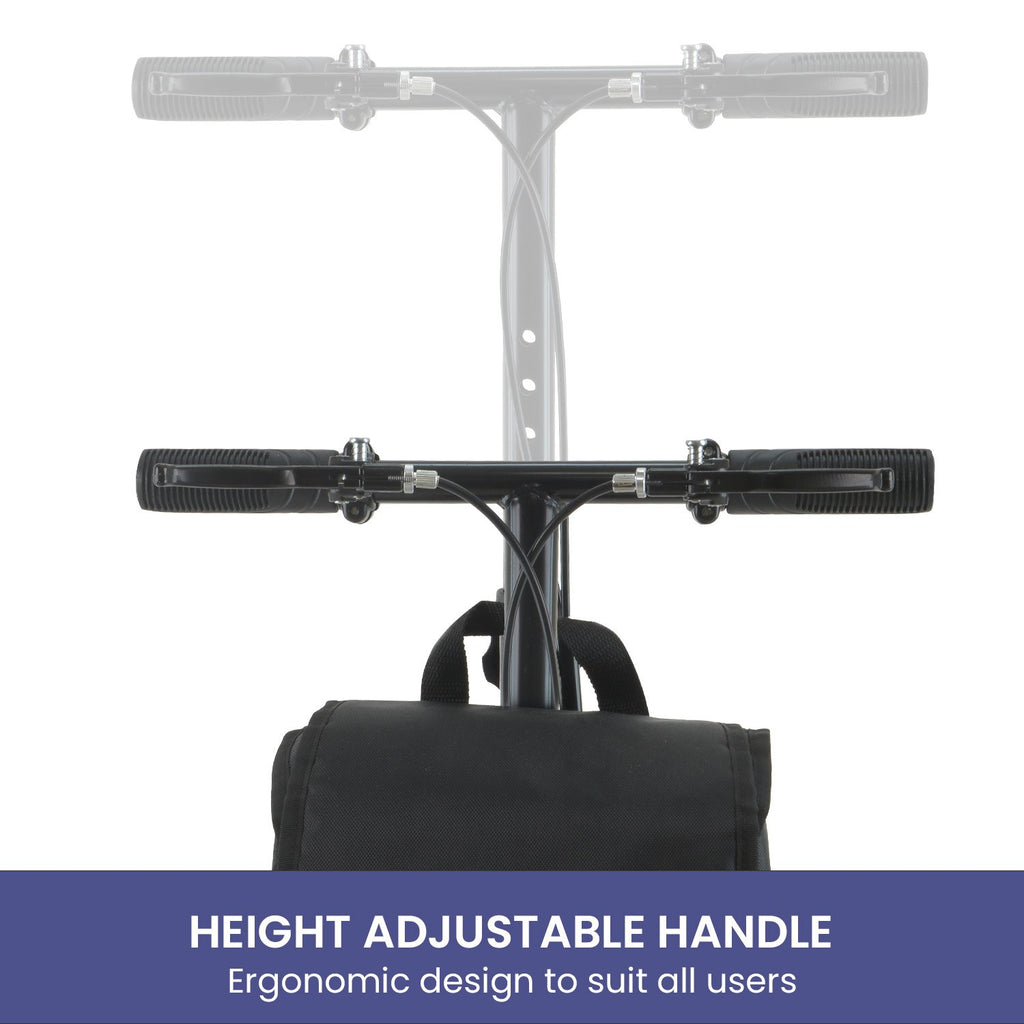 Orthonica Foldable Knee Scooter Walker – 10 inch Wheels, 136kg