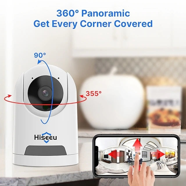 Hiseeu FH2E 4MP Smart WiFi Home Camera