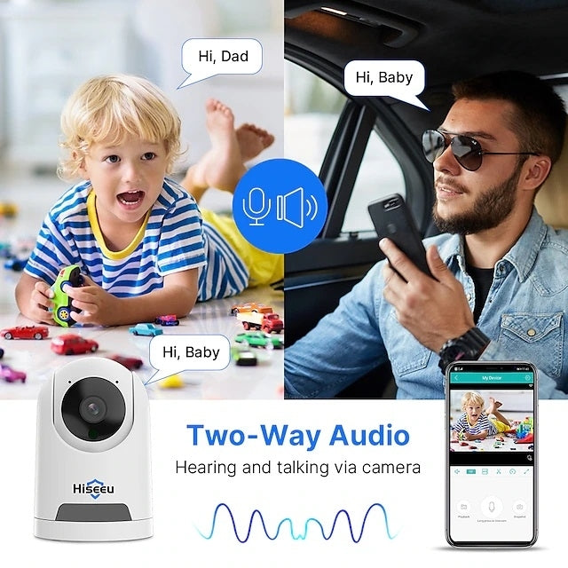 Hiseeu FH2E 4MP Smart WiFi Home Camera