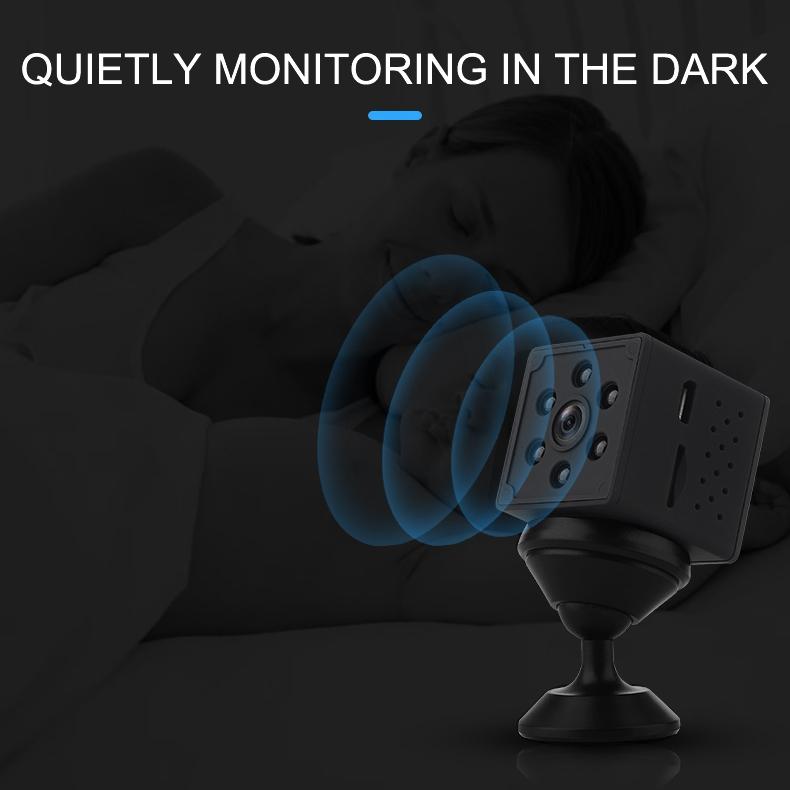 Smart WiFi Camera 1080P HD – Motion Detect, Night Vision & TF Card