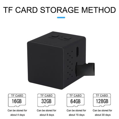 Smart WiFi Camera 1080P HD – Motion Detect, Night Vision & TF Card
