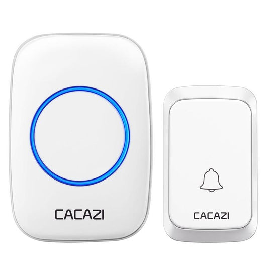 Wireless Waterproof Doorbell - Black / White