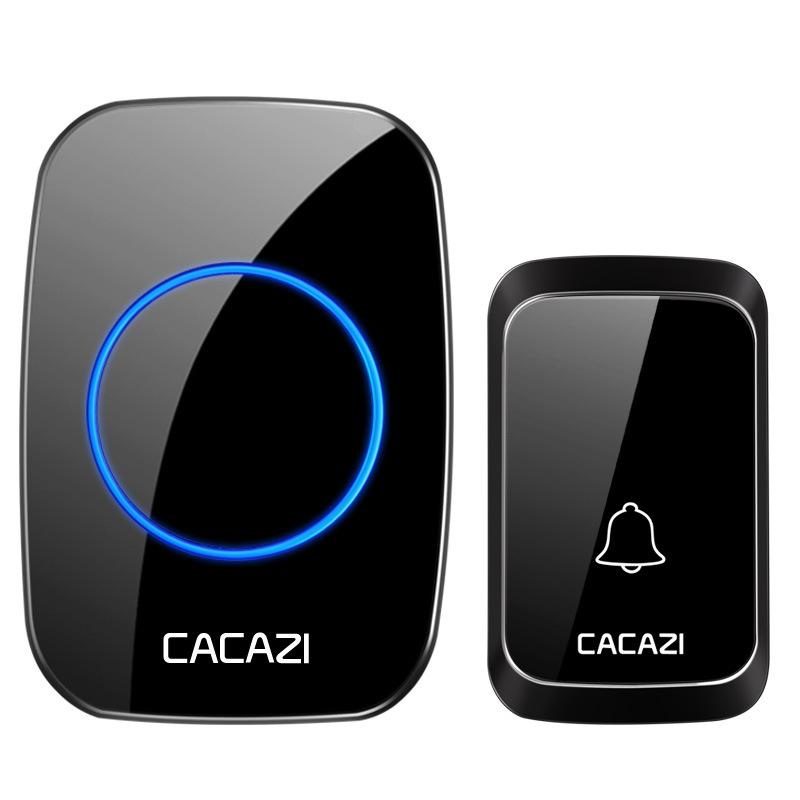 Wireless Waterproof Doorbell - Black / White