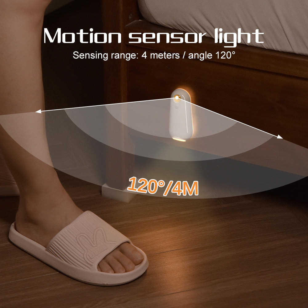 LED Motion Sensor Toilet Night Light – 8-Colour Adjustable