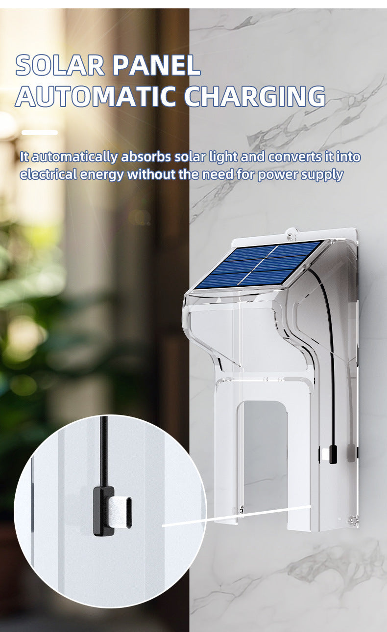 HD Wireless Video Doorbell with Solar Charging