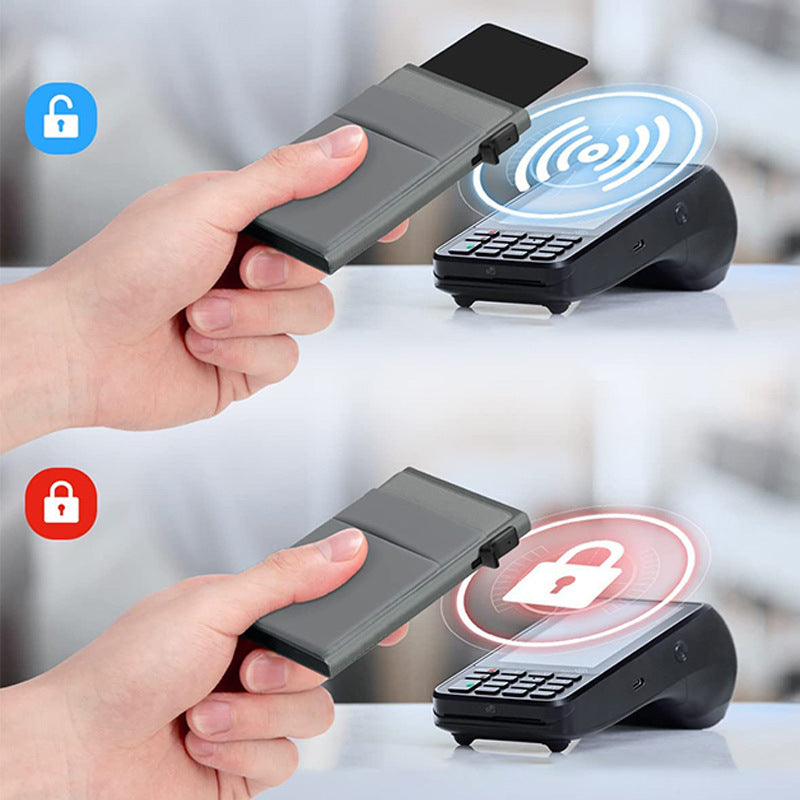 Ultra-Slim Pop-Up RFID Wallet