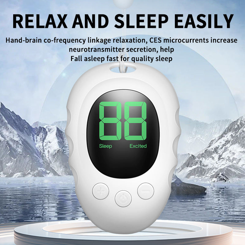 Handheld Microcurrent Sleep Aid Device – White