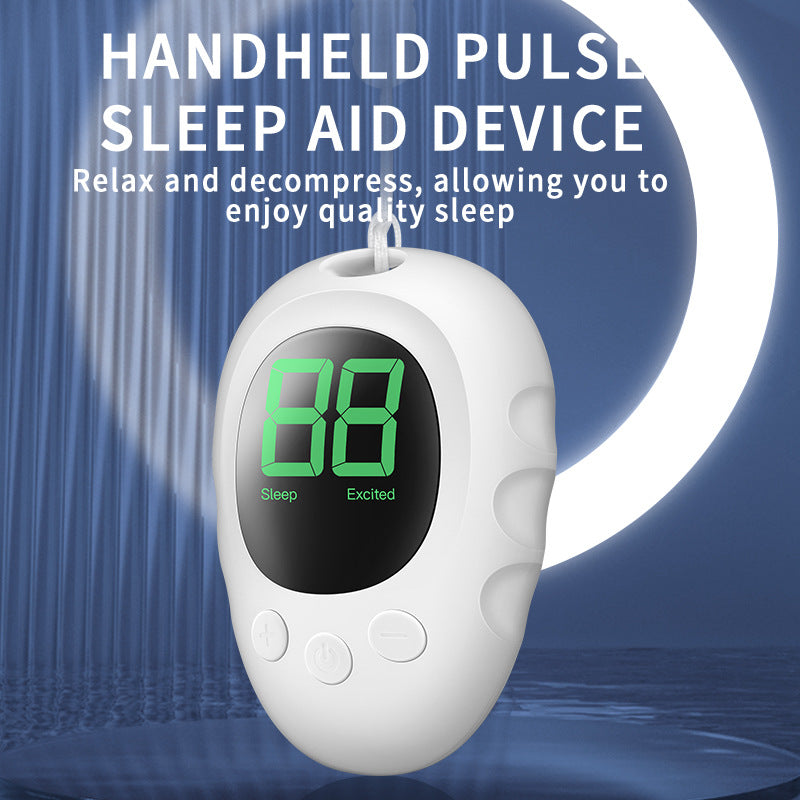 Handheld Microcurrent Sleep Aid Device – Black