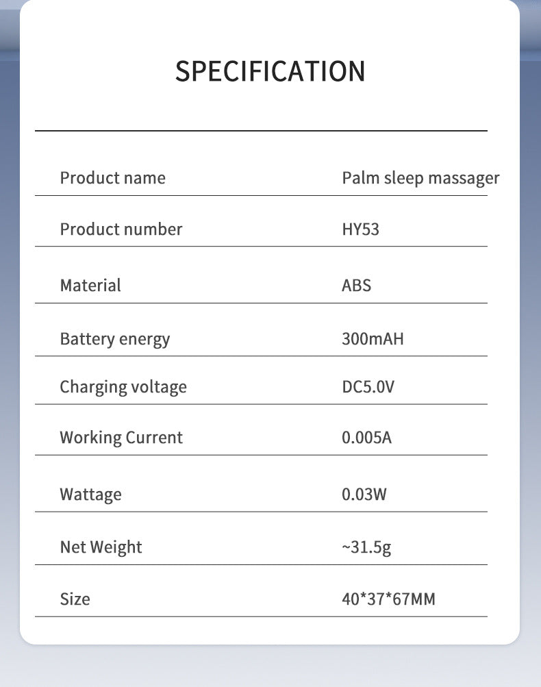 Handheld Microcurrent Sleep Aid Device – Green