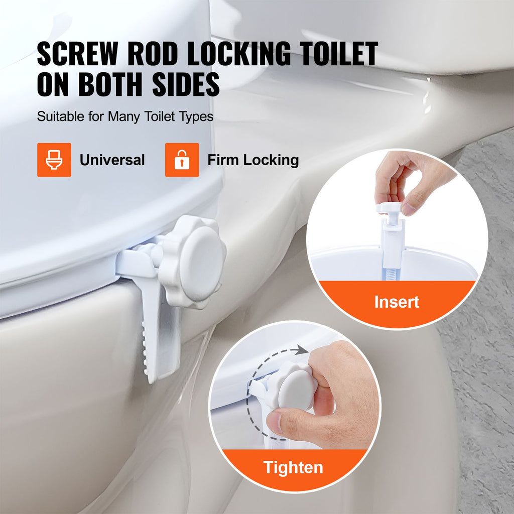 Raised Toilet Seat – 100 mm