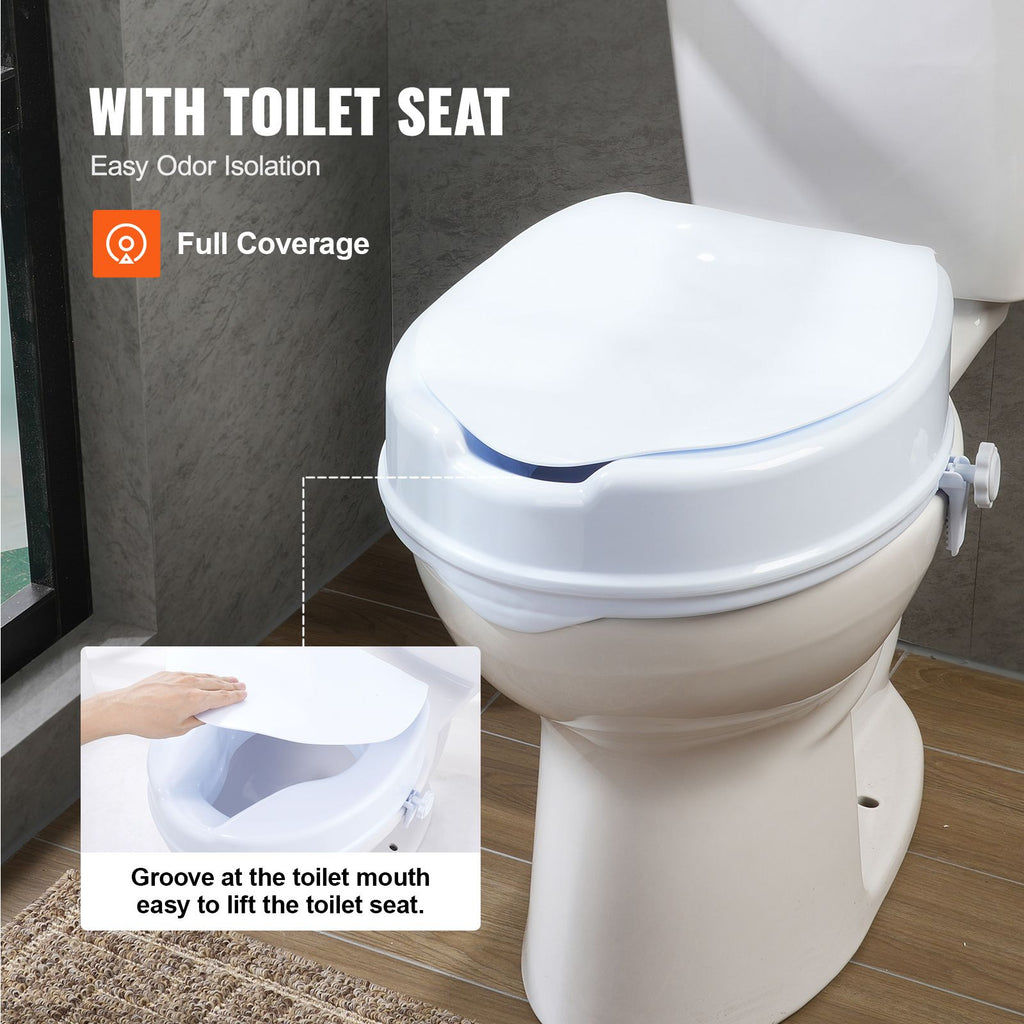 Raised Toilet Seat – 100 mm