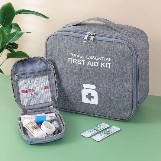 Large Capacity First Aid Kit Home Medicine Storage