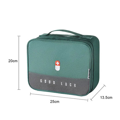 Large Capacity First Aid Kit Home Medicine Storage